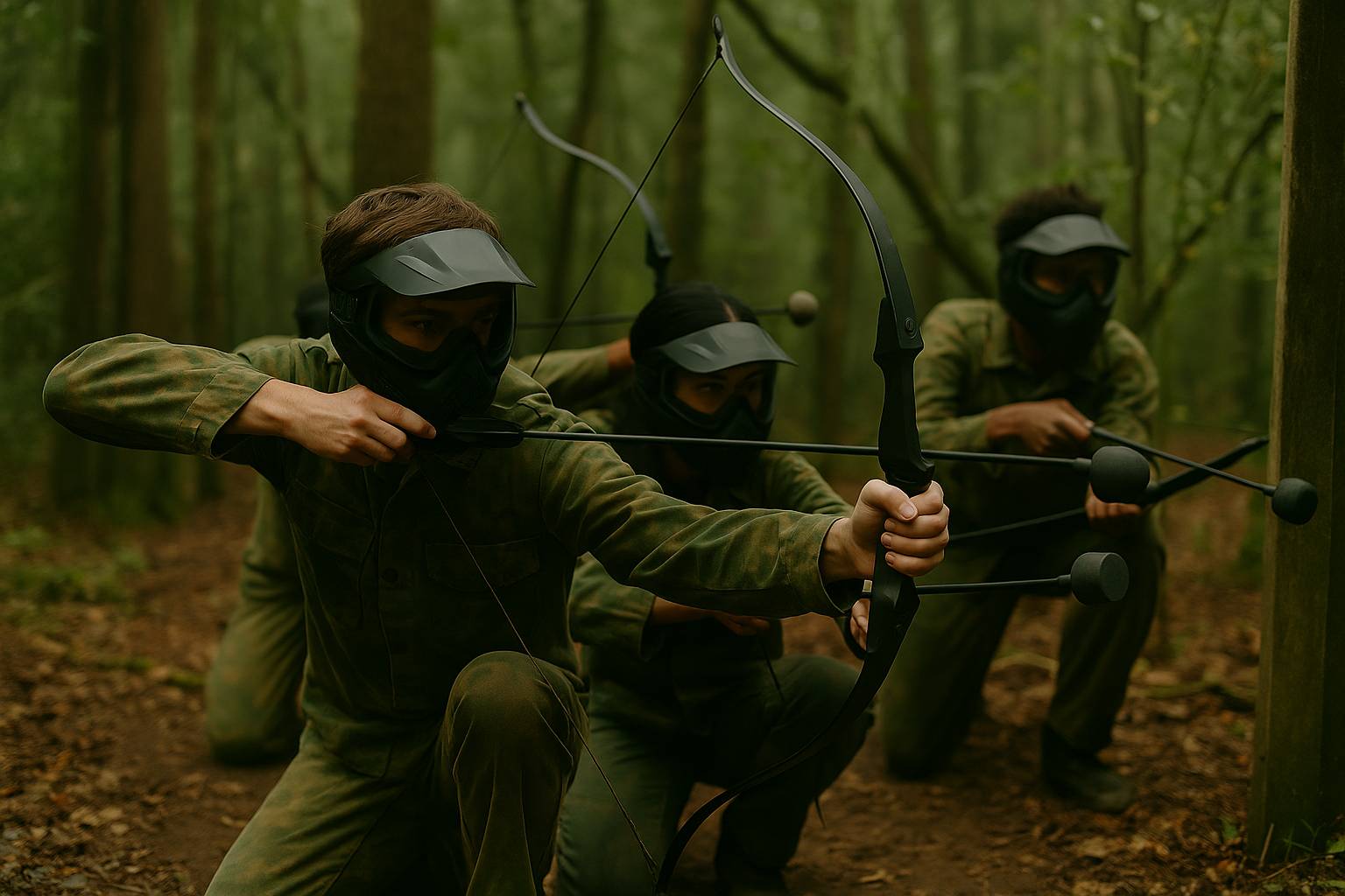 Archery tag, une activité gérable avec Enlistia